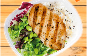 Ensalada de Arroz con Pollo